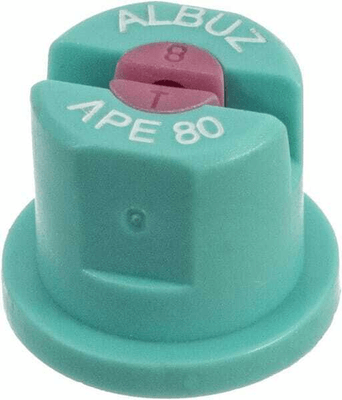 Pièces agricoles - Pièce Pulvérisateur - Buse à jet plat APE 80° bleu clair céramique Albuz