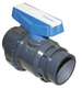 Vanne à boisseau sphérique PVC F1"xF1" simple union