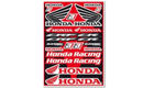 Planche de stickers BLACKBIRD Honda