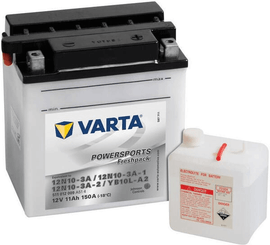 Pièces agricoles - Eclairage - Batterie 12V 11Ah 150A Sports motorisés Freshpack VARTA