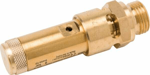 Pièces agricoles - Pièce pneumatique - Soupape sécurité 1/2"CE 8 bar