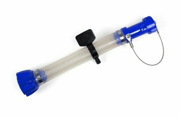Pièces Quad & Motos - Transport - Garage - Paddock - Kit accessoires bidon essence RACETECH remplissage traditionnel bleu