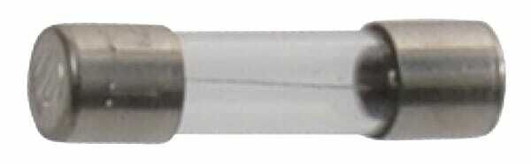 Pièces agricoles - Electricité - Fusible verre 12,5A longueur 20mm Siba