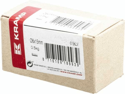 Pièces agricoles - Aménagements paysagers - Paquet de rivets 0,5 kg 6x15