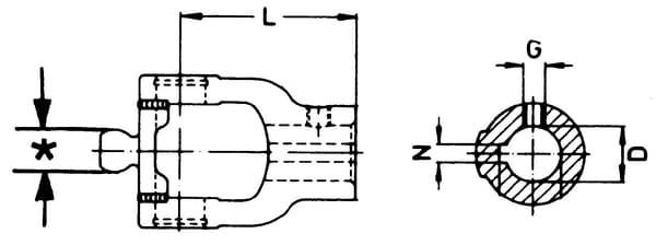Pièces agricoles - Transmission - Mâchoire