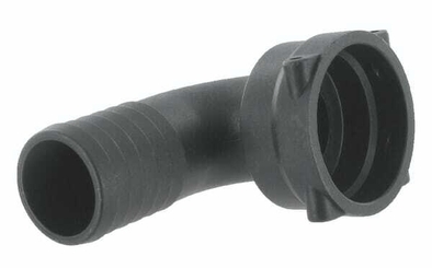 Pièces agricoles - Pièce Pulvérisateur - Raccord de tuyau 90° 40 mm avec connexion femelle T6