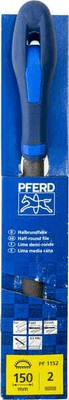 Outils - Outils divers - Lime demi-lune 1/2-douce 150mm