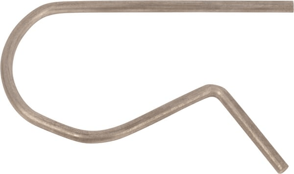 Pièces agricoles - Machines - Attache « R » petit combi 1 tuyau, acier inoxydable (M.680-784)