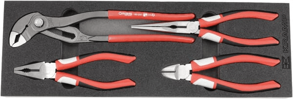 Outils - Outils divers - Jeu de pinces 4 pièces