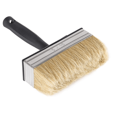 Chimie - Chimie divers - Grande brosse à usage unique, poils de porc blancs 5X15cm