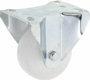 Roue fixe roulement en polyamide Ø80x30mm, Fixation de plaque: 100x85mm Load: 75kg, Ro-Carr