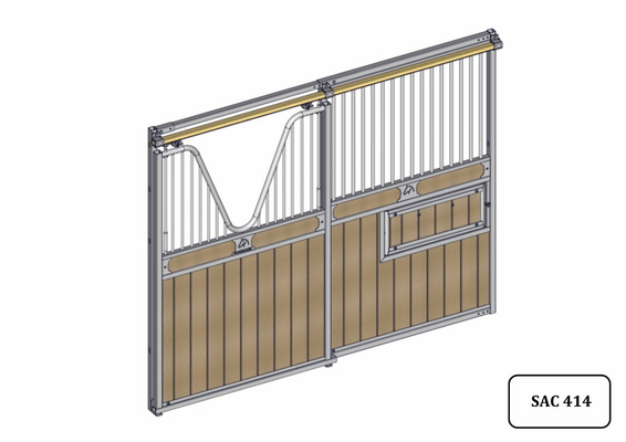 Accessoires et options matériel  - Matériel d'élevage - autre - FACADE SULLY COL DE CYGNE RESINE L.3M