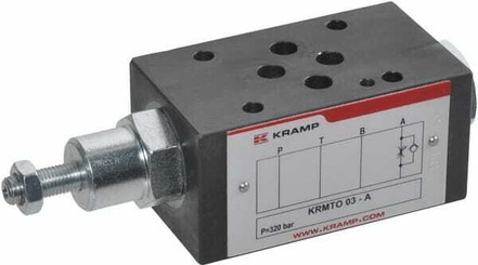 Pièces agricoles - Hydraulique - Clapet antiretour étrangl. NG6