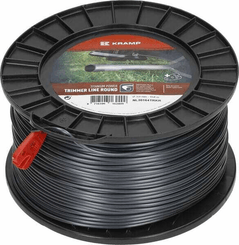 Pièces agricoles - Jardin et forêt pièce adaptable - Fil de coupe Ø 3mm 164m rond Titanium Power gris Kramp