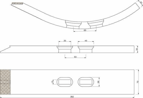 Pièces agricoles - Travail du sol - Pointe culti. carb. Universel