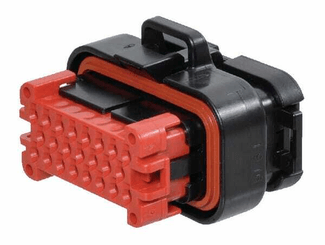 Pièces agricoles - Pièce Pulvérisateur - Logement de fiche 23 P. Femelle Noir