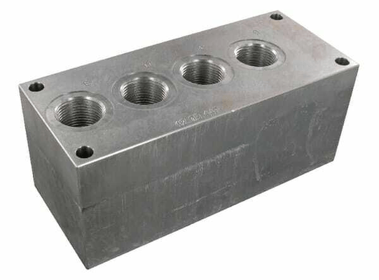 Pièces agricoles - Hydraulique - Bloc de retour 4x3/4" 1x1"1/2