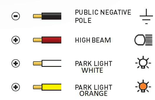 Pièces agricoles - Eclairage - Barre lumineuse de travail LED, 200W, 16800lm, rectangulaire, 12/24V, blanc/orange, 561x70x67mm prise Deutsch, Combo, droite, 4