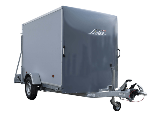 Materiels - Remorque voiture - FOURGON 260x155x177 freiné PTAC : 1350 kg Porte pont de série