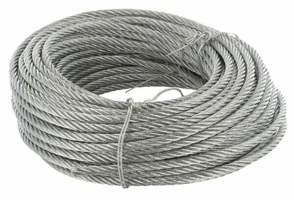 Pièces agricoles - Fasteners - Câble en acier galvanisé 6 mm, 30m