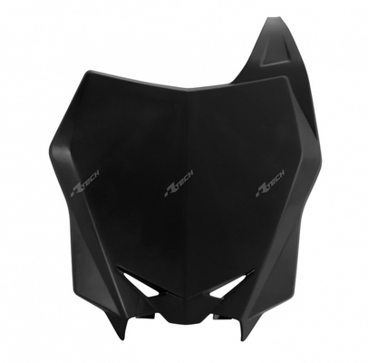 Pièces Quad & Motos - Plastiques - Plaque numéro frontale RACETECH Factory noir Suzuki RM-Z250/450