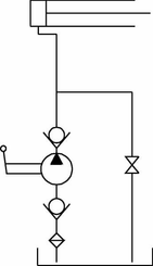 Pièces agricoles - Hydraulique - Pompe hydraulique manuelle 4L