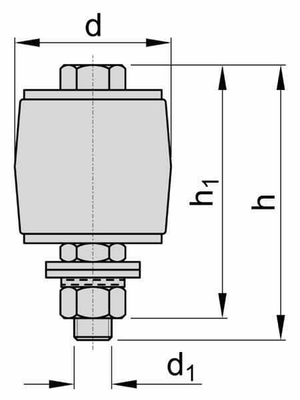 Pièces agricoles - Fasteners - Rouleau guid.extér.seul