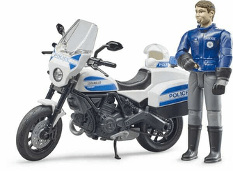 Loisirs - Jouets - Moto de police Ducati Scrambler