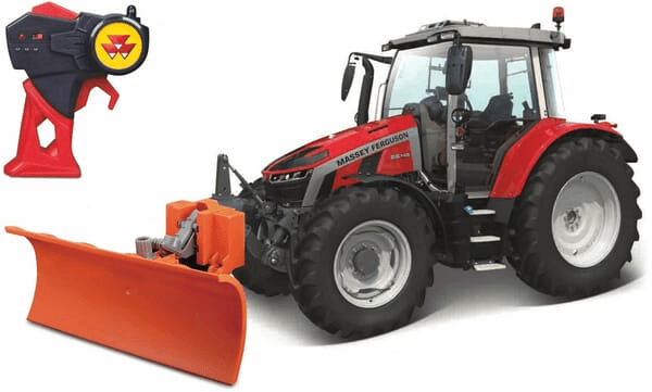 Loisirs - Jouets - Tracteur Massey Fergusin 5SD.145 avec chasse-neige 2,4 GHz