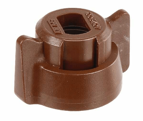 Pièces agricoles - Pièce Pulvérisateur - Ecrou de buse 8 mm brun