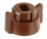 Ecrou de buse 8 mm brun