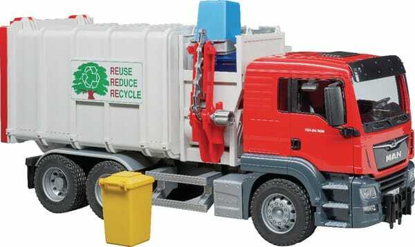 Loisirs - Jouets - Côté Camion poubelle MAN
