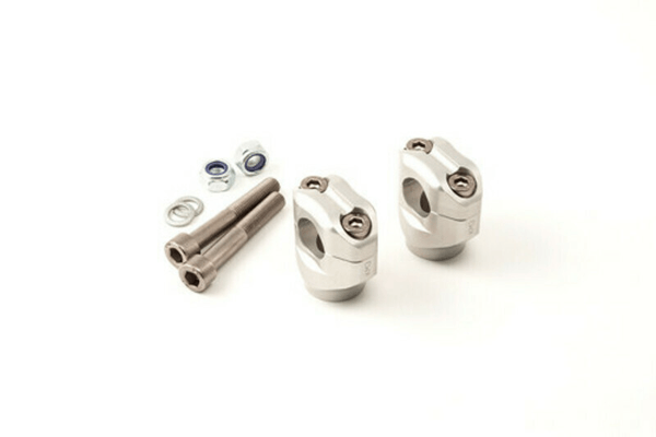 Pièces Quad & Motos - Equipement véhicule - Entretoises d'écartement LSL réhausse 25mm argent universel
