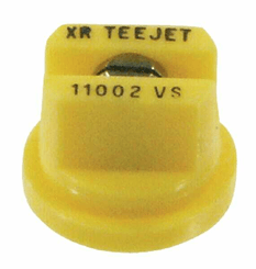 Pièces agricoles - Pièce Pulvérisateur - Buse à jet plat XR 110° 2 jaune acier inoxydable TeeJet