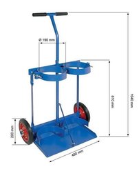 Pièces agricoles - Outils atelier - Chariot pour bouteilles OX&AD