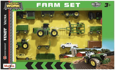 Loisirs - Jouets - Jeu de tracteur agricole Fendt mini work machine (12x)