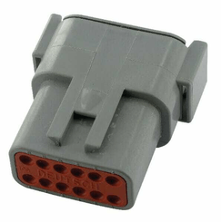 Pièces agricoles - Pièce Pulvérisateur - Logement de fiche 12 P. Male DTM