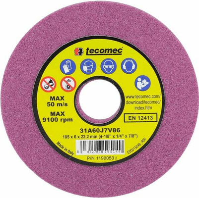 Pièces agricoles - Jardin et forêt pièce adaptable - Disque abrasif 105 x 6,0 x 22 mm