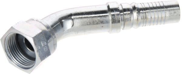 Pièces agricoles - Hydraulique - Raccord à sertir 4SH-DN20-1,3/16" ORFS-45°