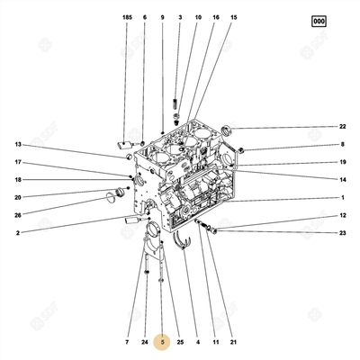 Pièces agricoles - Pieces moteur - BRONZINA