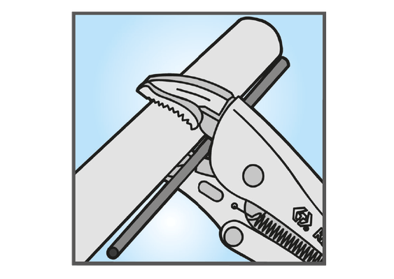 Outils - Outils divers - Pince-étau à becs grandes capacités