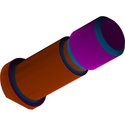 Pièces agricoles - Pièce Charrue - VIS M30 x 84 mm rechts