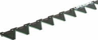 Couteau de faucheuse à barre de coupe, 15 sections Connexion 3" BC
