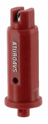 Pièces agricoles - Pièce Pulvérisateur - Buse à injection d'air AIUB 110° 04 rouge acier inoxydable TeeJet