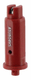 Buse à injection d'air AIUB 110° 04 rouge acier inoxydable TeeJet