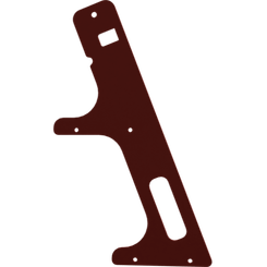 Pièces agricoles - Pièce divers - Contrefiche latérale peinte