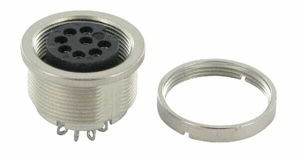 Pièces agricoles - Pièce Pulvérisateur - Douille de châssis 8 P. Femelle