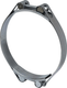 Collier de serrage, 150-160 mm double boulon, double bande DIN912 zingué Kramp