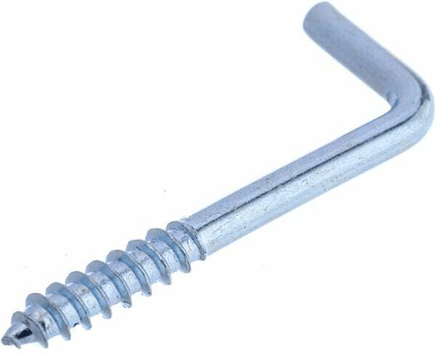Pièces agricoles - Fasteners - Vis à crochet, Ø 4,5x80 mm, plate, acier