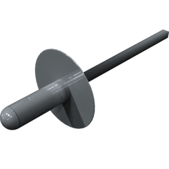 Pièces agricoles - Pièce divers - rivet aveugle 4,8 x10 AL/St galv.